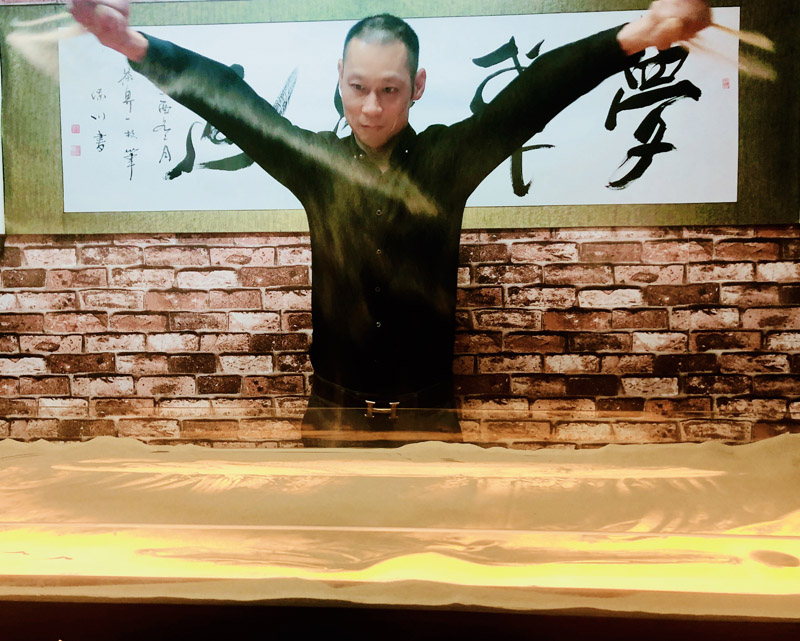 陈旭鹏——专业沙画培训师 编号ZJ018DP0708-LQ01