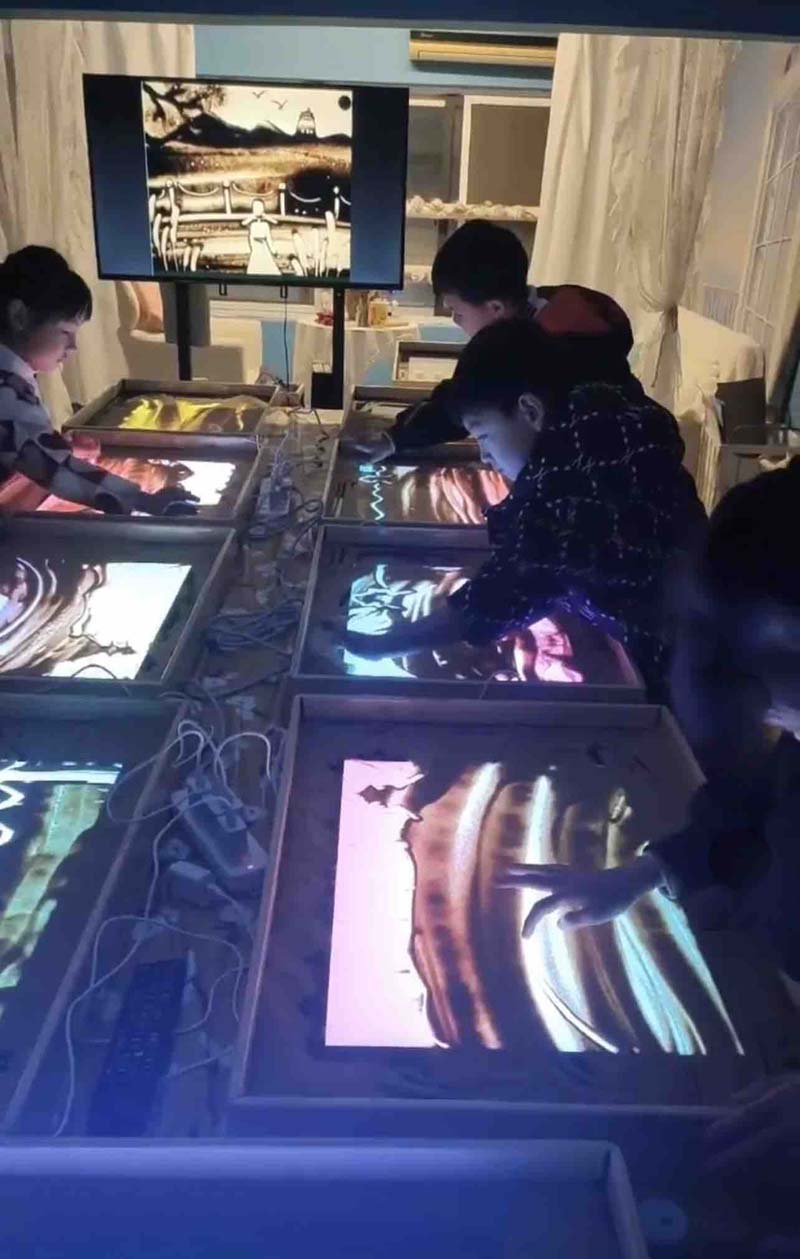 河北邢台——信都区沙画文化传媒工作室 会员之家 沙画机构